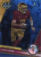 2023 Bowman University Chrome Sapphire Edition Drew Pyne #37