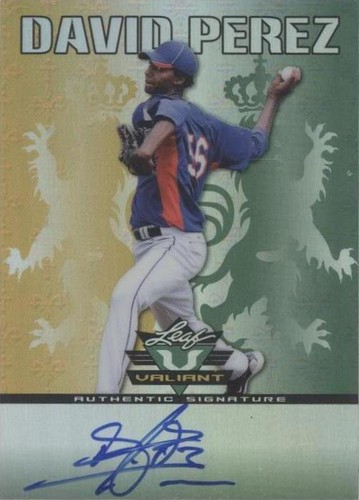2011 Leaf Valiant - David Perez #VA-DP1