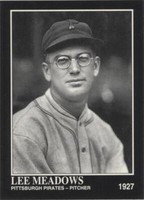 1993 The Sporting News Conlon Collection - Lee Meadows #697