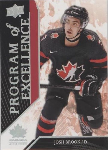 2019 Upper Deck Team Canada Juniors - Josh Brook #109