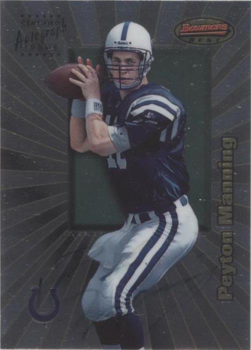 Bowman's Best Peyton Manning 1998 #7B