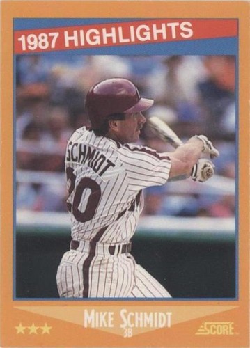 1988 Score - Mike Schmidt #657