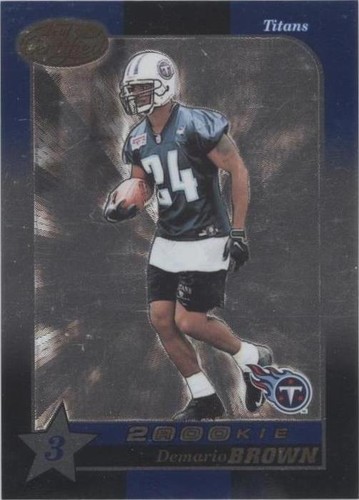 2000 Leaf Certified Demario Brown #153
