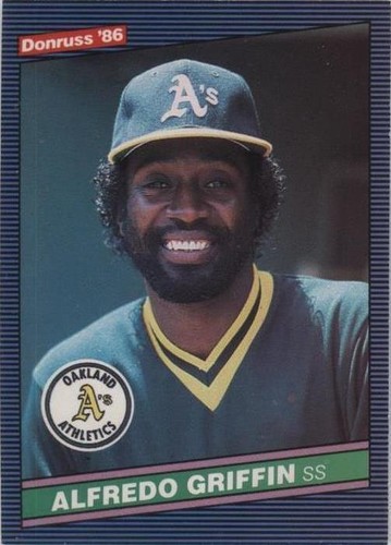 1986 Donruss - Alfredo Griffin #101