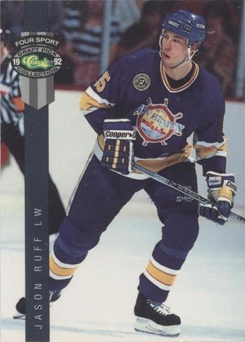1992 Classic Four Sport Draft Pick Collection - Jason Ruff #216