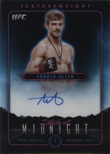 2024 Topps Midnight UFC - Arnold Allen #SMA-AAN