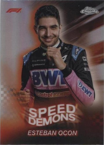 2024 Topps Chrome Formula 1 - Esteban Ocon #SD-9