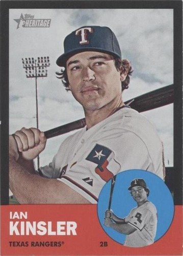 2012 Topps Heritage - Ian Kinsler #HP15