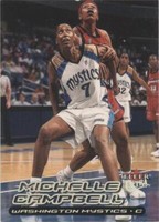 2000 Fleer Ultra WNBA - Michelle Campbell #72