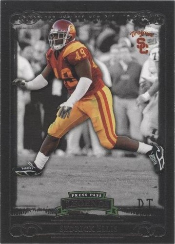 2008 Press Pass Legends Sedrick Ellis #45