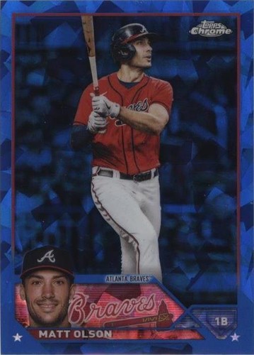 2023 Topps Chrome Sapphire Edition - Matt Olson #481