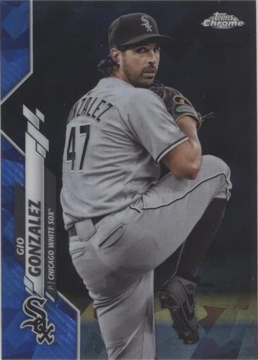 Topps Chrome Sapphire Edition 2020 - Gio Gonzalez #414