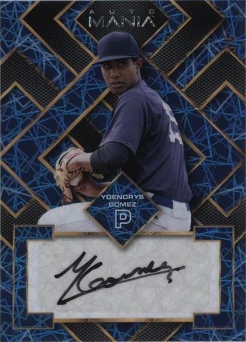 2023 Wild Card Auto Mania - Yoendrys Gomez #AM-SQ72