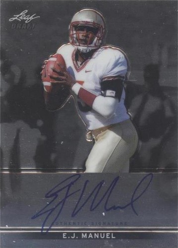 2013 Leaf Metal Draft EJ Manuel #BA-EJM
