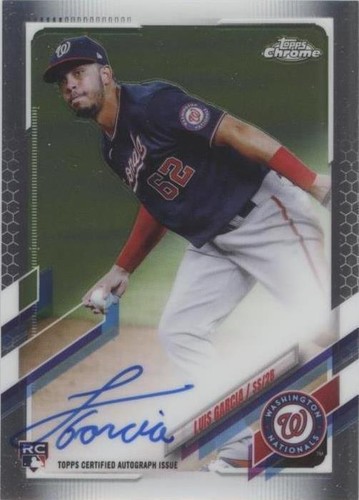シングルカード Luis Garcia 1st Bowman Chrome Autographs Luis Garcia 1st Bowman Chrome Autographs