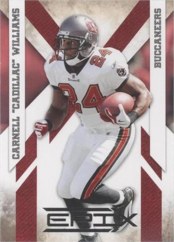 2010 Panini Epix Cadillac Williams #92