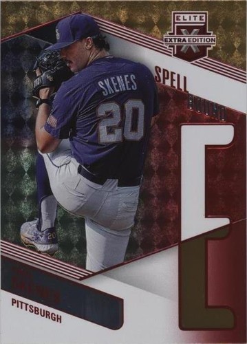 2023 Panini Elite Extra Edition - Paul Skenes #SP-5
