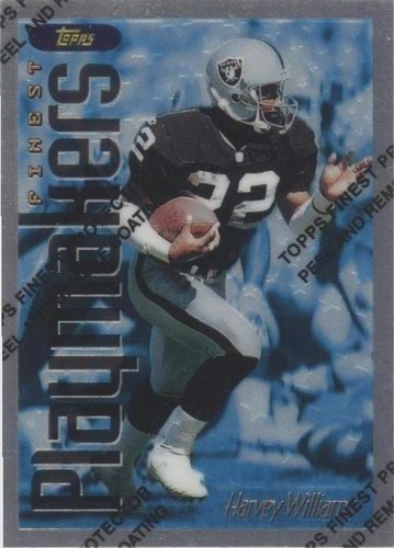 1996 Topps Finest Harvey Williams #195