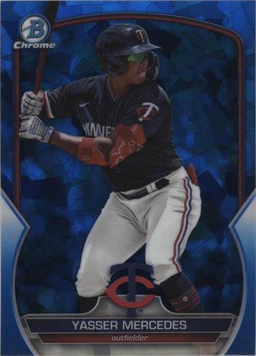 2023 Bowman Chrome Draft Sapphire Edition - Yasser Mercedes #BDC-139
