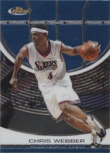 2005-06 Topps Finest - Chris Webber #87