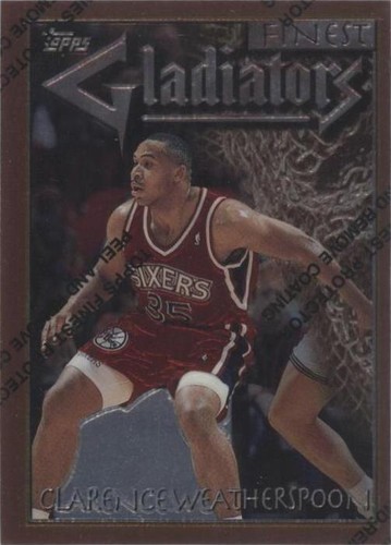 1996-97 Topps Finest - Clarence Weatherspoon #89