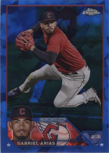 2023 Topps Chrome Sapphire Edition - Gabriel Arias #402