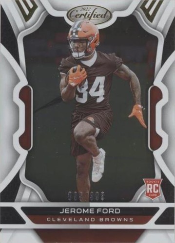 2022 Panini Certified Jerome Ford #177