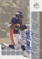2000 SP Authentic Olandis Gary #OG