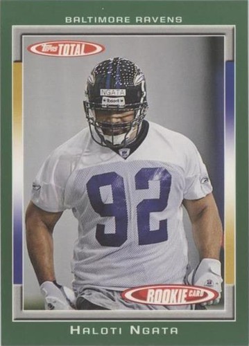 2006 Topps Total Haloti Ngata #530