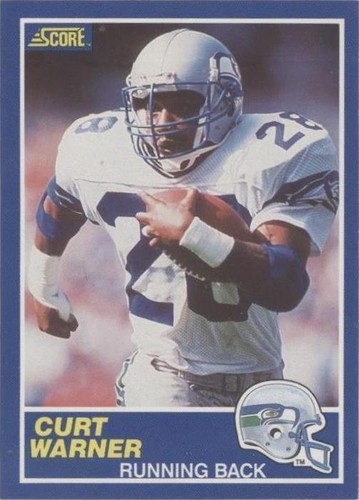 1989 Score Curt Warner #106