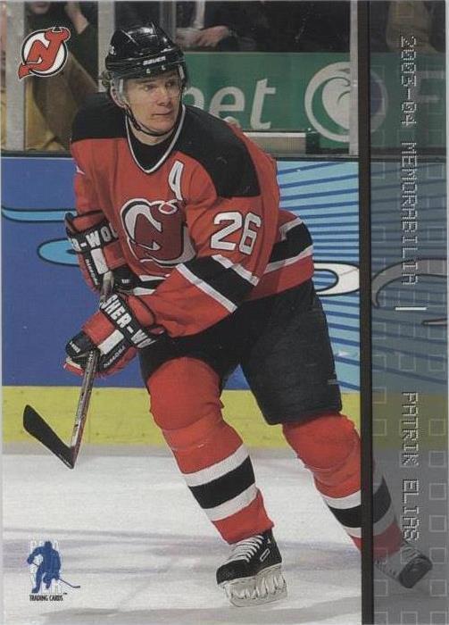 2003-04 In the Game Be A Player Memorabilia - Patrik Elias #66
