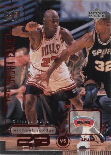 マイケル・ジョーダン　1995年限定　UperDeck社 1995 UPPER DECK MICHAEL JORDAN 7 ONE ON ONE BASKETBALL CHICAGO