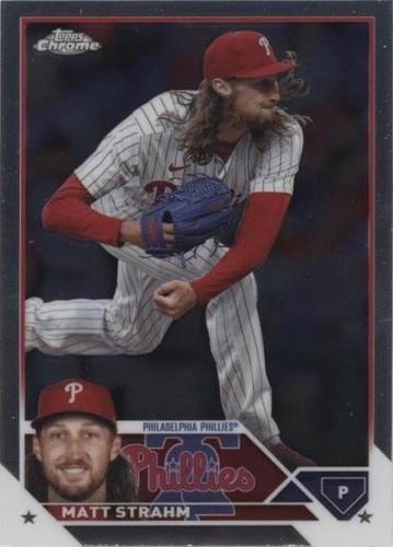2023 Topps Chrome Update Series - Matt Strahm #USC104