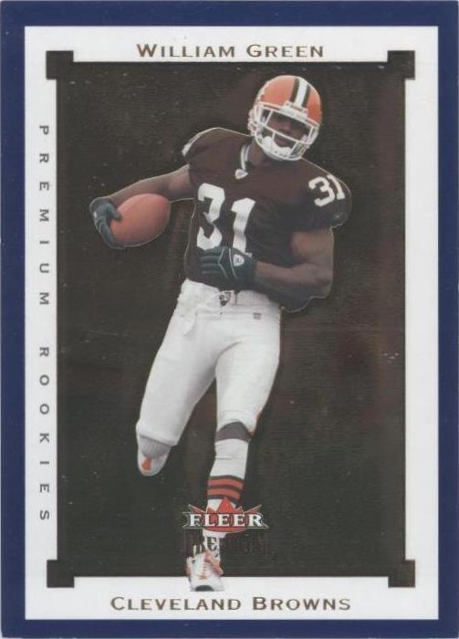 2002 Fleer Premium William Green #165
