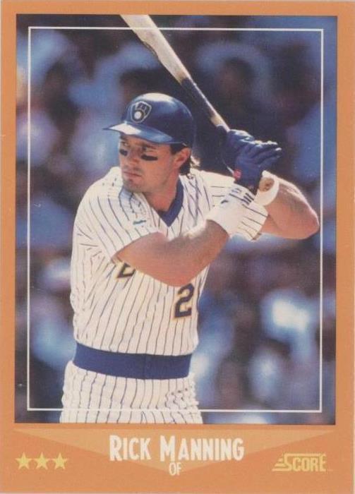 1988 Score - Rick Manning #593