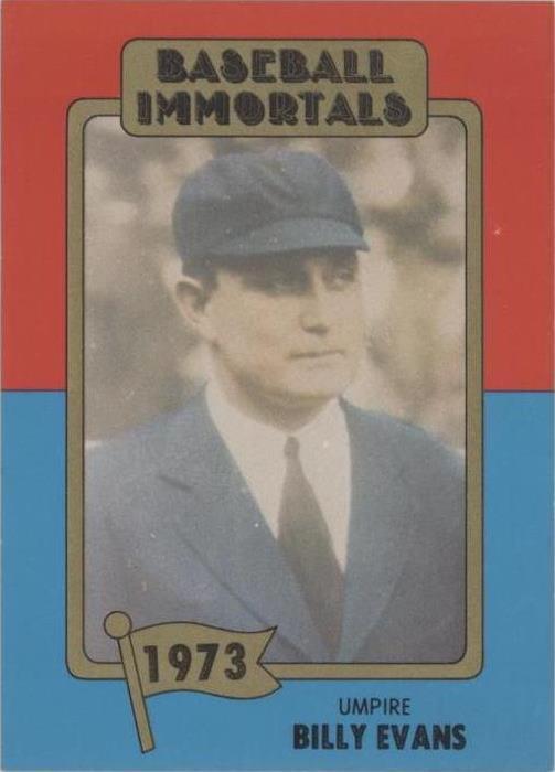 1980-84 SSPC Baseball Immortals 1st Printing - Billy Evans #136