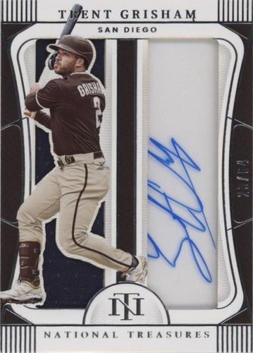 2022 Panini National Treasures - Trent Grisham #JGS-TG