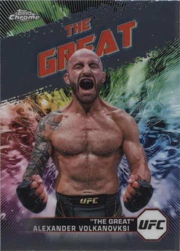 2024 Topps Chrome UFC - Alexander Volkanovski #AKA-15
