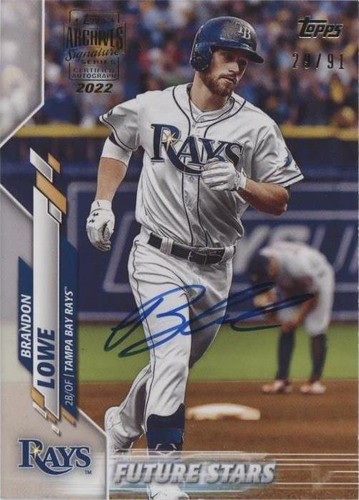 2022 Topps Archives Signature Series - Brandon Lowe #20T-574