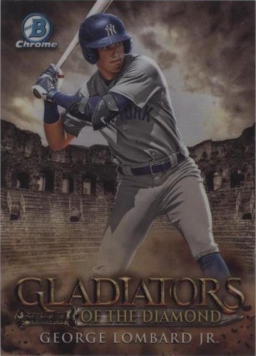 George Lombard Jr ON CARD 2024 Bowman Chrome Green Mega Mojo /99 