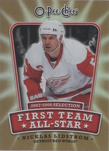 2008-09 O-Pee-Chee - Nicklas Lidstrom #1ST-NL