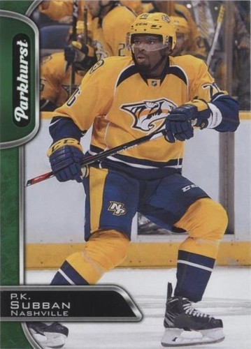 2016-17 Upper Deck Parkhurst - P. K. Subban #185