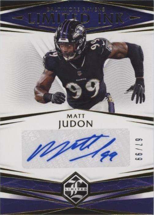 2020 Panini Limited Matt Judon #LI-MJ