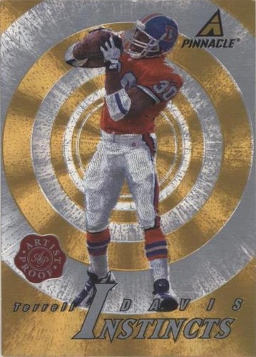 1997 Pinnacle Terrell Davis #P100