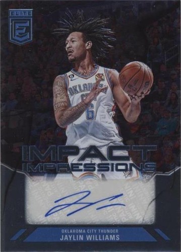 2023-24 Donruss Elite - Jaylin Williams #II-JAY