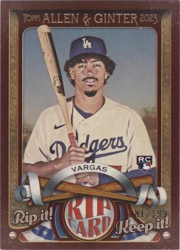 2023 Topps Allen & Ginter - Miguel Vargas #RC-MV