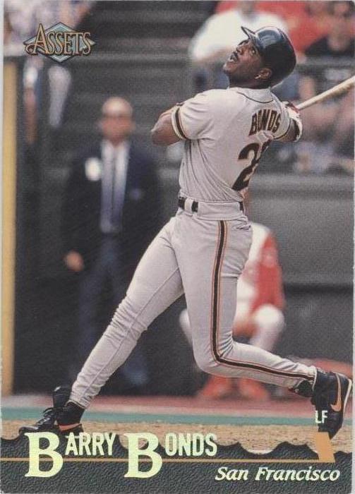 1996 Assets - Barry Bonds #4