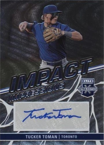 2023 Panini Elite Extra Edition - Tucker Toman #II-TTM