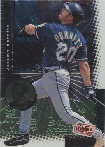 1999 Upper Deck Ionix - Jeromy Burnitz #35
