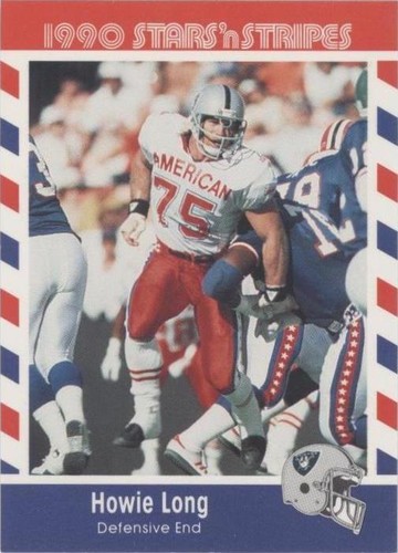 1990 Fleer Stars 'n Stripes Howie Long #27